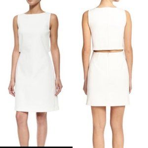 Theory White Emison Dress - Size 4